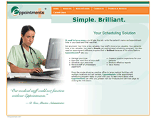 Tablet Screenshot of eppointmentplus.com